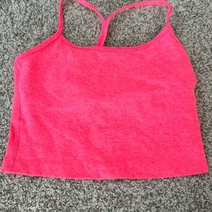 Beyond yoga pink sports bra tank